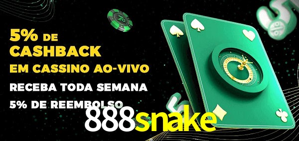 Promoções do cassino ao Vivo 888snake